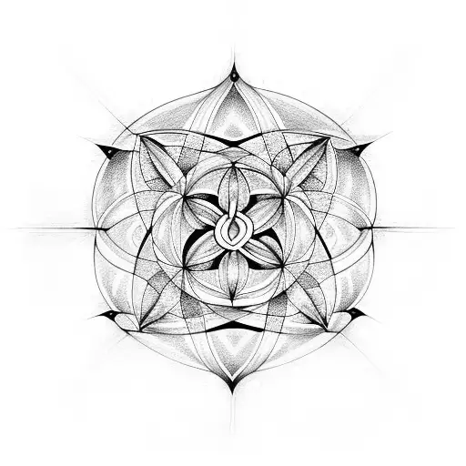 Sacred Geometry Intertwined With Religious Quotes