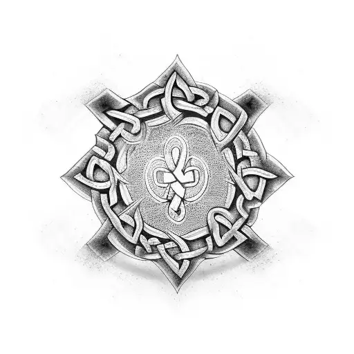 Warrior Shield Celtic Knot