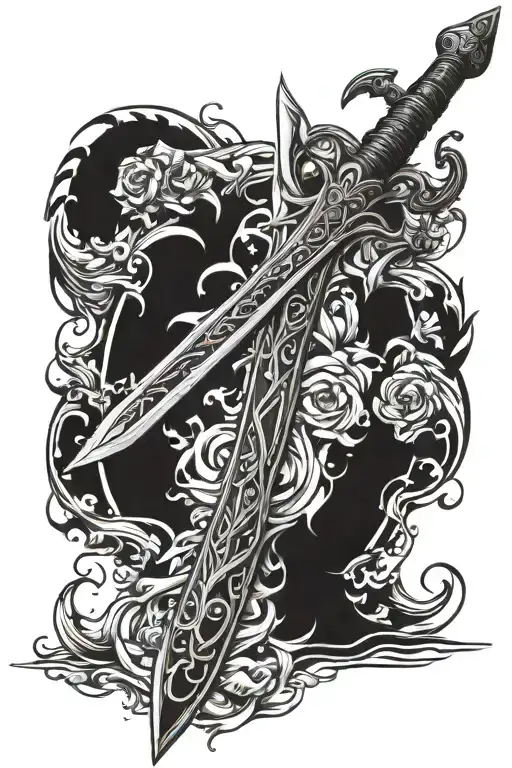 Brotherhood Sword With Water