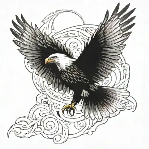 Eagle Flying