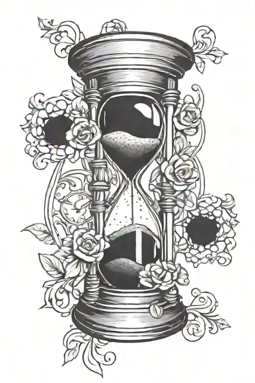 Hourglass Limit Time Clock