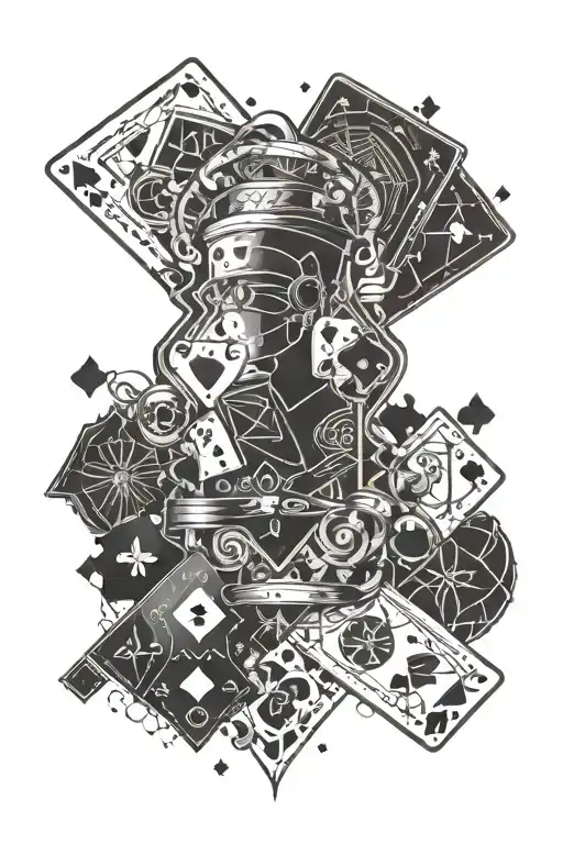 Poker Cards Cyberpunk