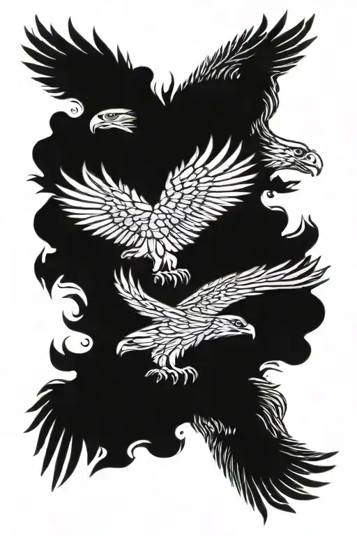 Eagle And Wolf