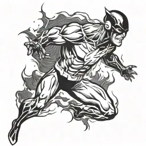 Black Flash From Dc Comics