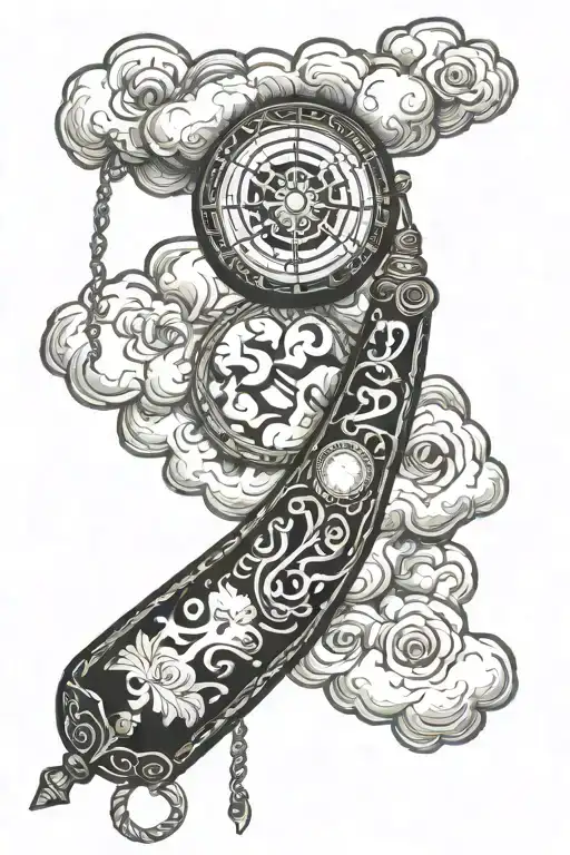 Clouds Surrounding Pray Handsets 2005 Roman Numeral