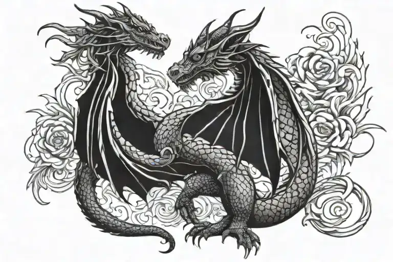 Dragon From Butterfly To Hand