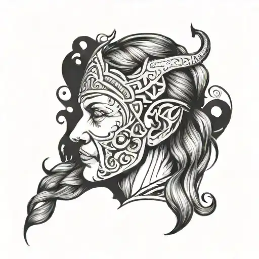 Loss Of Best Friend Viking Woman And Struggle With Death