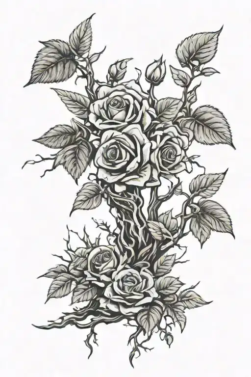 Poison Tree With Roses