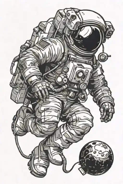 Astronaut Conductor Leading