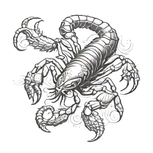 Scorpion With Date