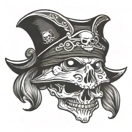 Pirate Hat And Playing