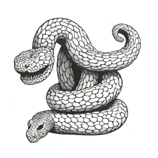 Snake Coiled