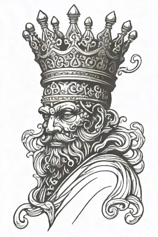 Pawn With A Crown Bledding