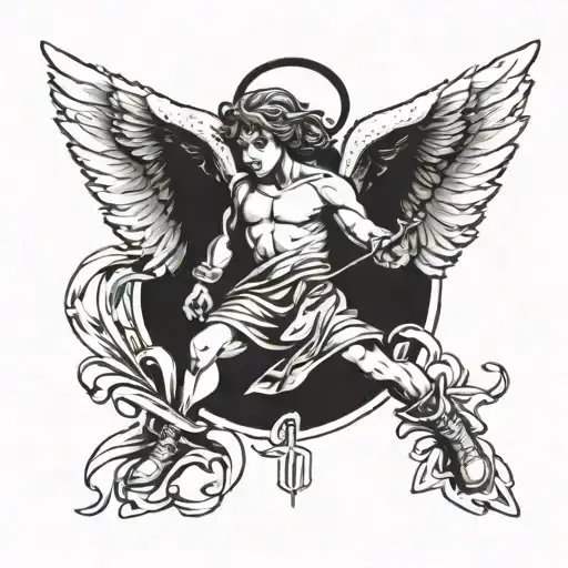 Fighting Good Angel Holding