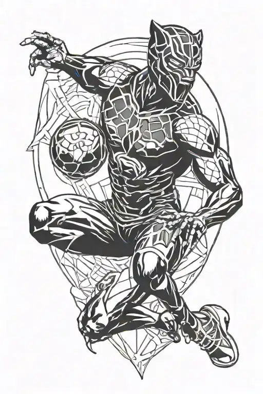 Footballer & Black Panther