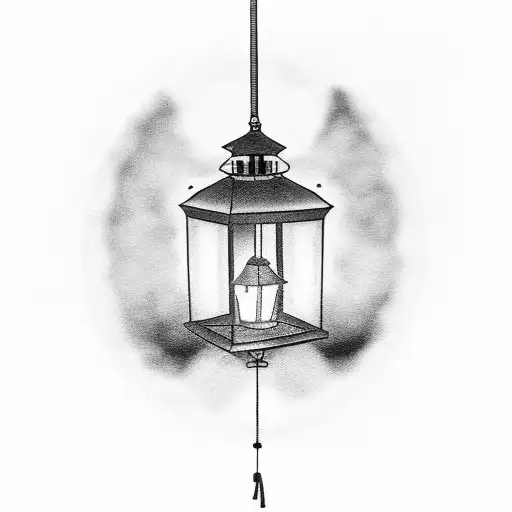 Lantern Lighting Darkness