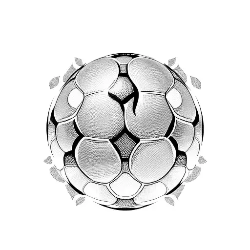 A Soccer Ball Made Of Butterflies
