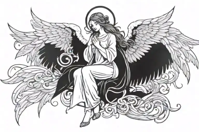 The Eighth Winged Angel Seraphim