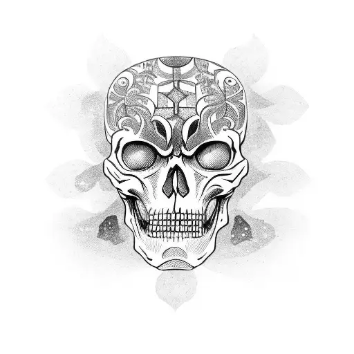 Dark Skeleton With Lantern