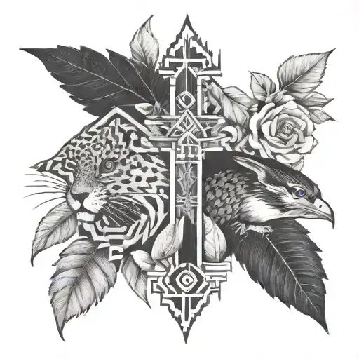 Manga With Native Animals Of Colombia