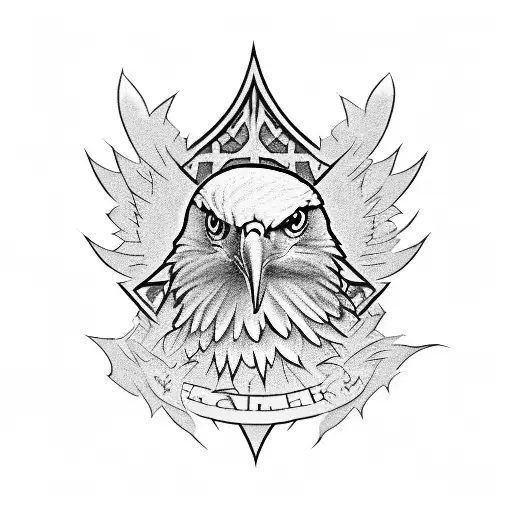 Eagle With My Son's Name Colin