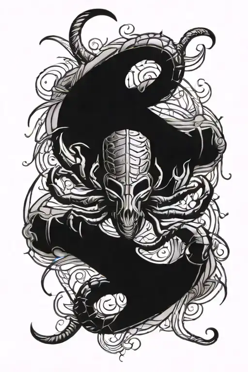 Cross And Scorpion Wrapped