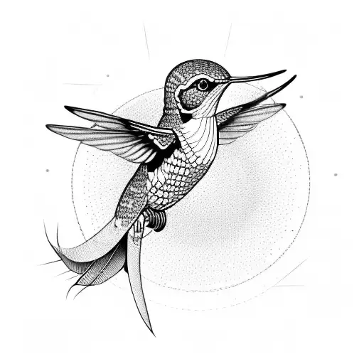Skeleton Hummingbird