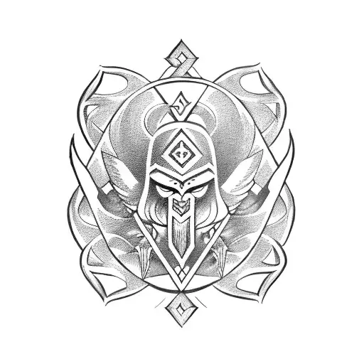 Valkyrie Holding A Valknut