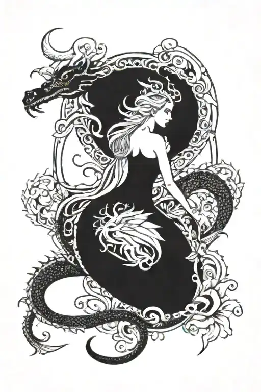 Virgo Dragon Godess