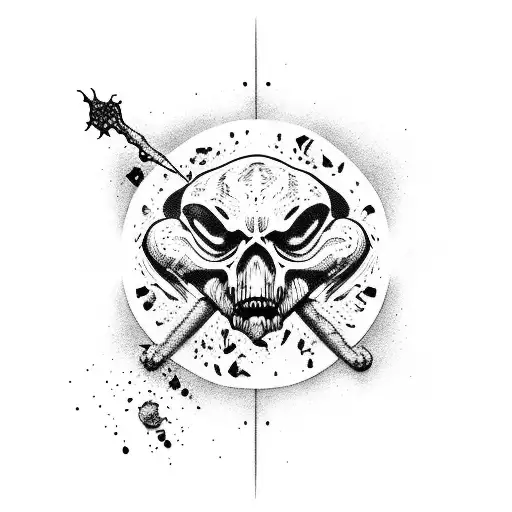 Zombie Bite Mark Infected With Love