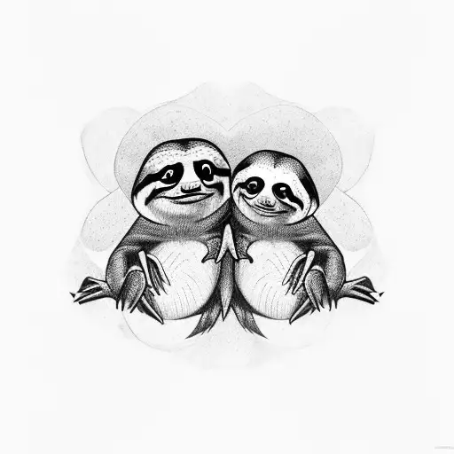 Sloth And Frog