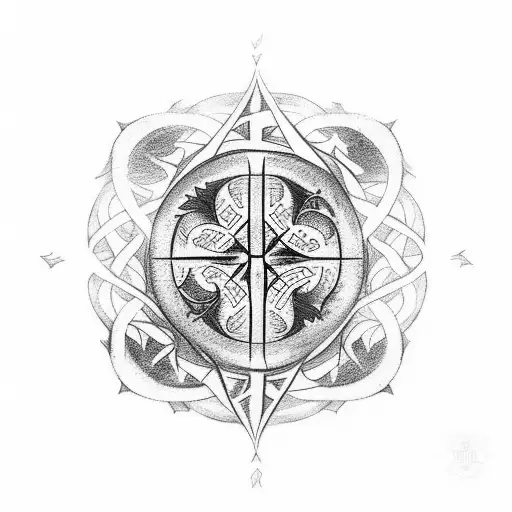 Vegvisir Con Yggdrasil
