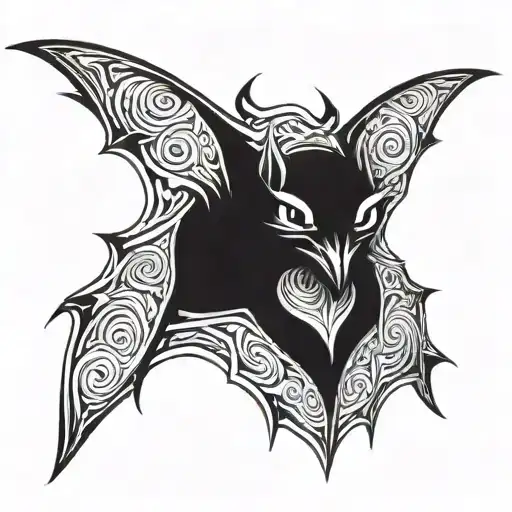 Angry Bat Indigenous Australian Art