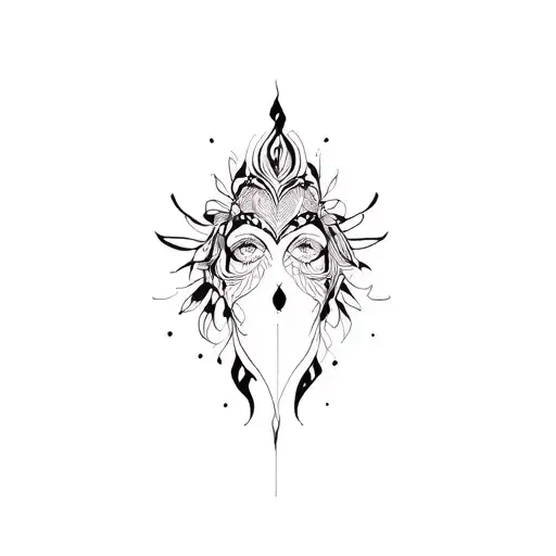 Mirrored Line Drawing