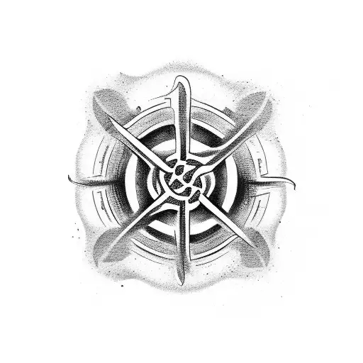 A Cup Of Coffee And The Biohazard Symbol