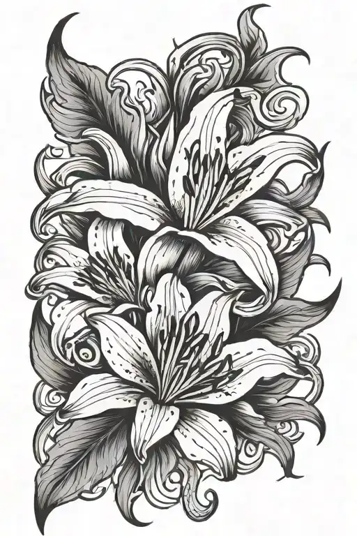 Lily Flower Inside Phoenix