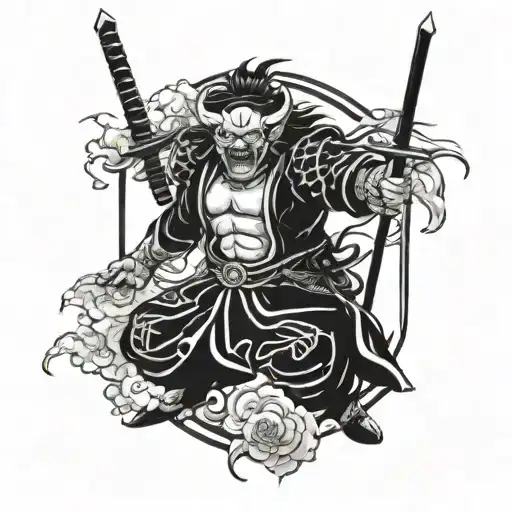 Japanese Demon Slayer Mighty