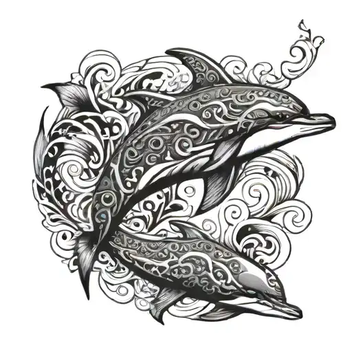 Kiri Tuhi Dolphin And Toki