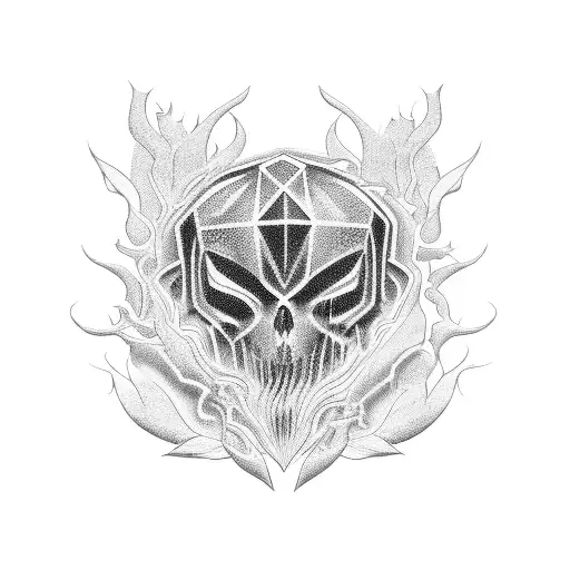 Dark Blackout Ornament