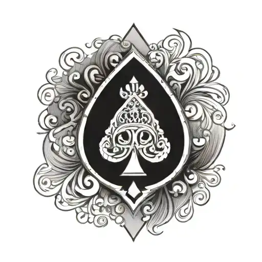 Queen Of Spades Symbol