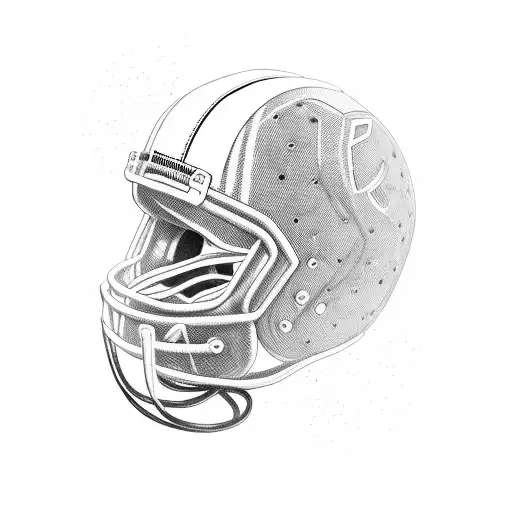 A Girl Playing A Guitar While Wearing A Football Helmet