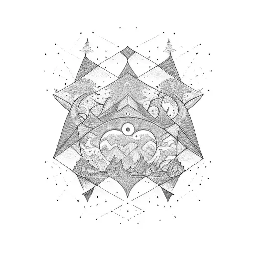 Cosmic Mountain Range