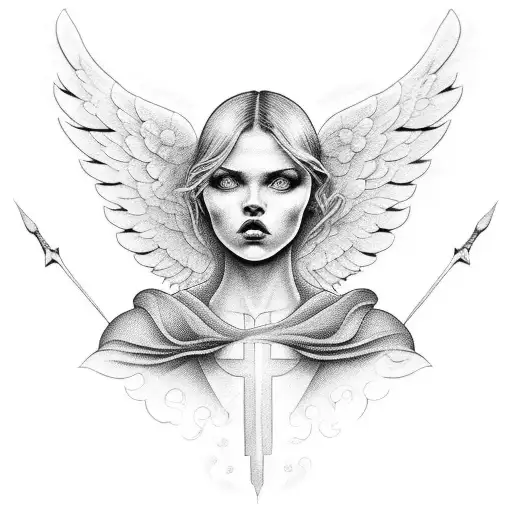 Angel Without Face And Without Sexual Gender