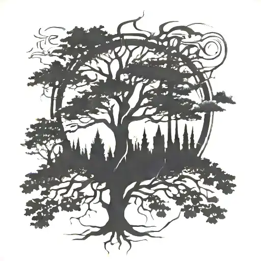 Tree Abstract Compas