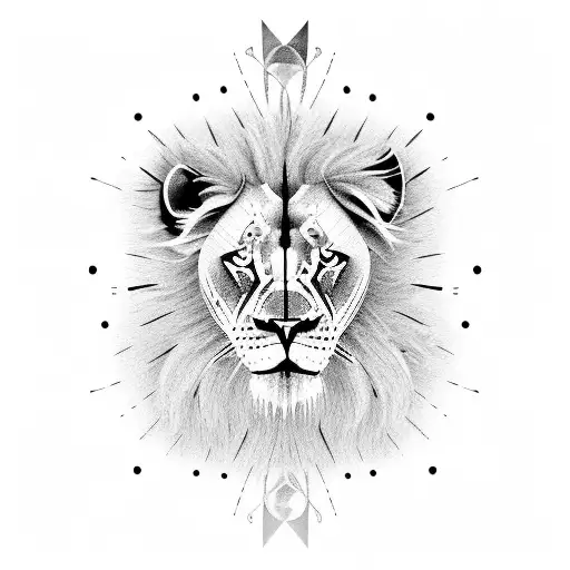 A Cricket Ball With A Lion's Face And Tail