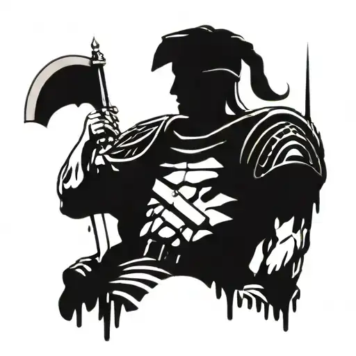 Roman Soldier Dripping Very Sexy Male Man Guy