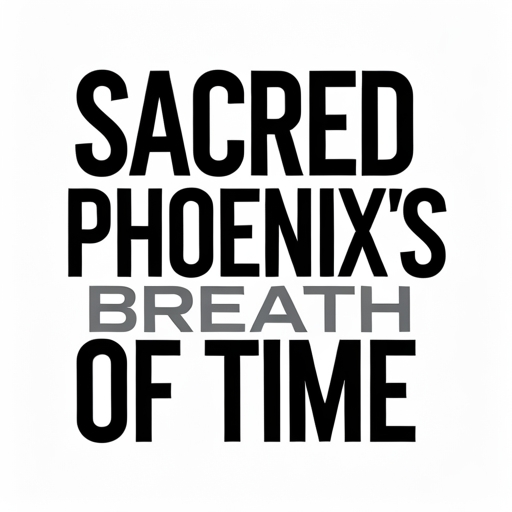 Sacred Phoenix’s Breath of Time Tattoo idea