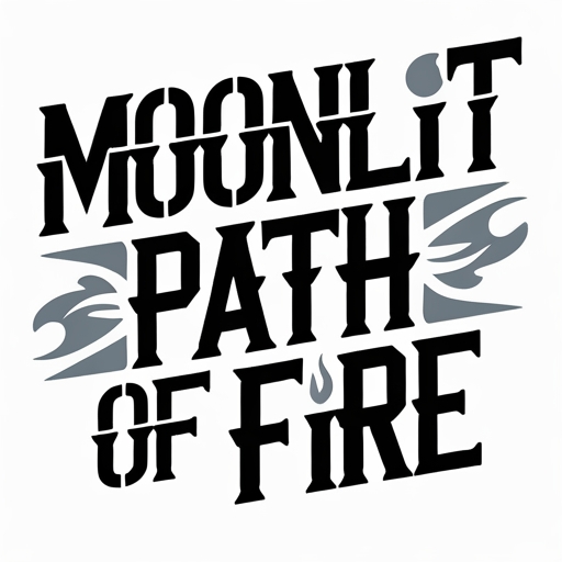 Moonlit Path of Fire Tattoo idea