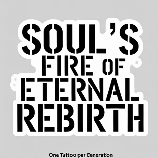 Soul’s Fire of Eternal Rebirth Tattoo idea