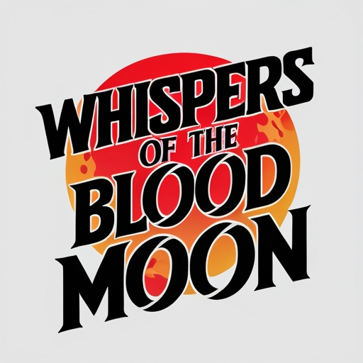 Whispers of the Blood Moon Tattoo idea